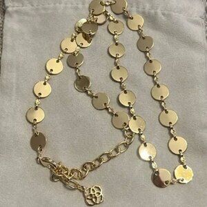 Kendra Scott small disc chain Necklace